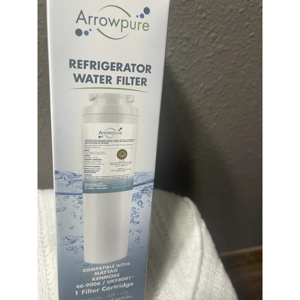 Arrowpure Refrigerator Water Filter Whirlpool  Maytag & Kenmore 46-9006 APF 1100 - Picture 3 of 6